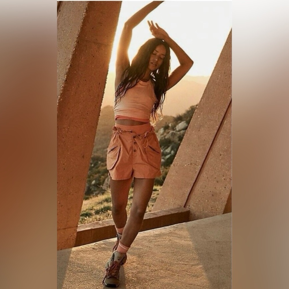 Free People Movement Off The Grid Shorts - Sulphur Springs